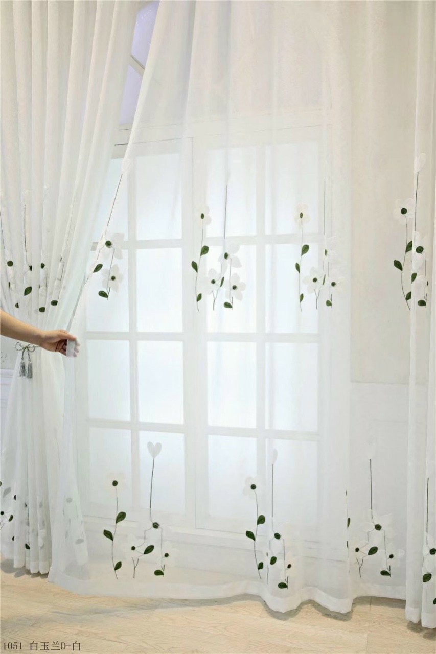Rèm vool hoa nhập 222